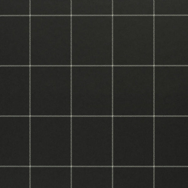 Ralph Lauren Wallpaper LWP62716W Clifton Tattersal Jet