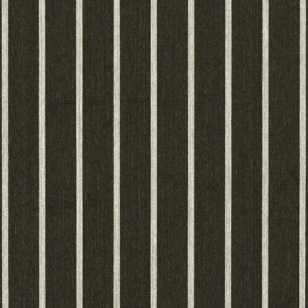 Ralph Lauren Wallpaper LWP62737W Sloane Stripe Tuxedo Black