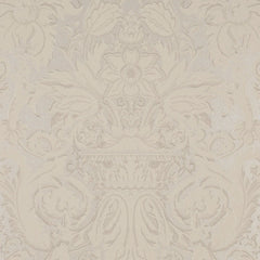 Ralph Lauren Wallpaper LWP64368W Chelsea Damask Platinum