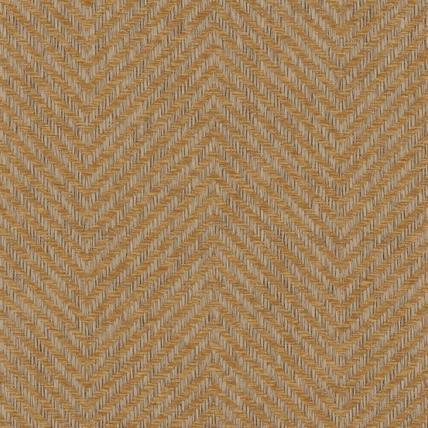 Ralph Lauren Wallpaper LWP64977W Erin Line Herringbon Amber