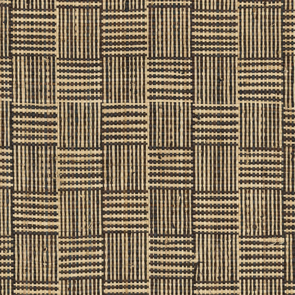 Ralph Lauren Wallpaper LWP64995W Tanga Plaid Ebony