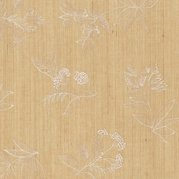Ralph Lauren Wallpaper LWP65014W Agave Embroidery Straw