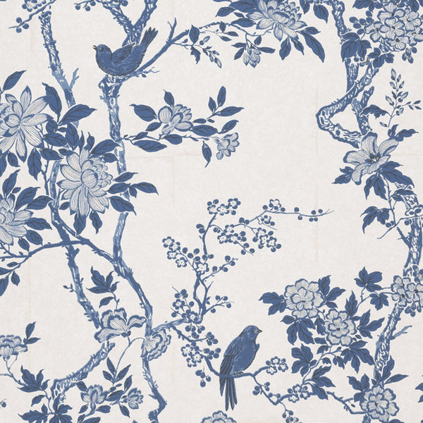 Ralph Lauren Wallpaper LWP65394W Marlowe Floral Porcelain