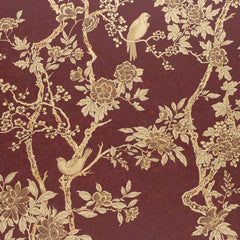 Ralph Lauren Wallpaper LWP65396W Marlowe Floral Garnet