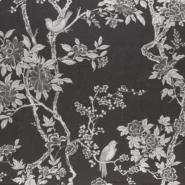 Ralph Lauren Wallpaper LWP65397W Marlowe Floral Marcasite