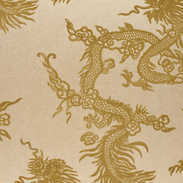 Ralph Lauren Wallpaper LWP65421W Jinping Dragon Champagne