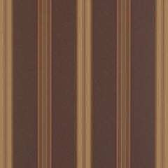 Ralph Lauren Wallpaper LWP65715W Dunston Stripe Mahogany