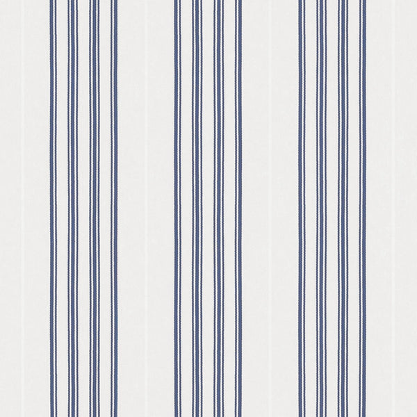 Ralph Lauren Wallpaper LWP65722W Palatine Stripe Porcelain Blue