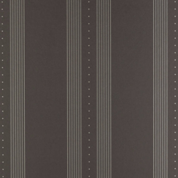 Ralph Lauren Wallpaper LWP66191W Tuxedo Club Stripe Black