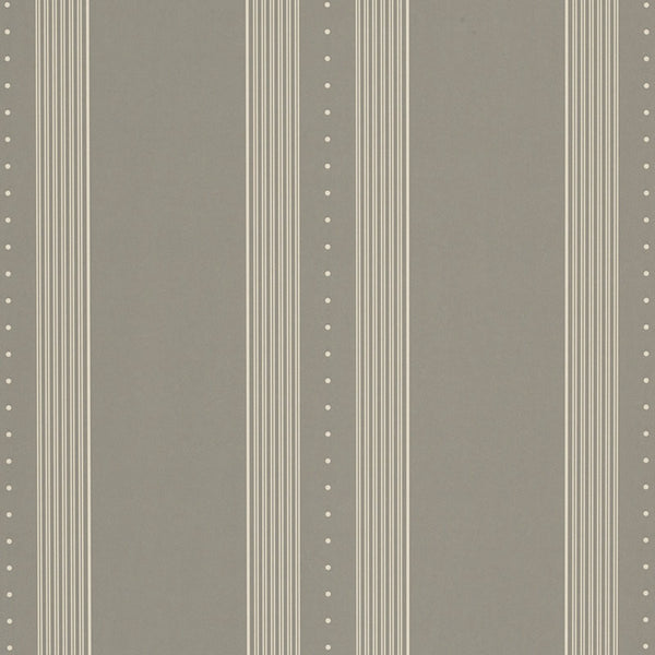 Ralph Lauren Wallpaper LWP66193W Tuxedo Club Stripe Grey