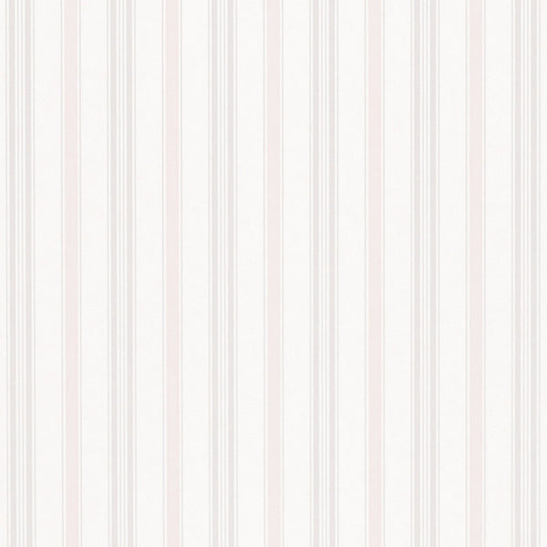 Ralph Lauren Wallpaper LWP66202W Basil Stripe Pastel Pink