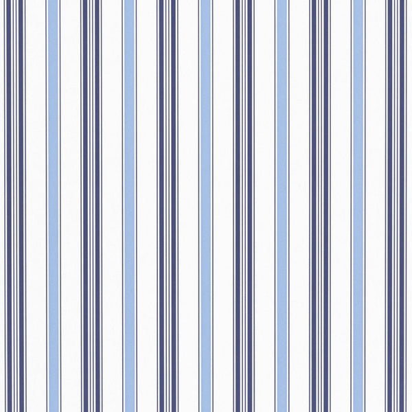 Ralph Lauren Wallpaper LWP66203W Basil Stripe Porcelain