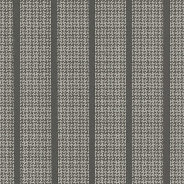 Ralph Lauren Wallpaper LWP66210W Wellman Stripe Charcoal/Grey