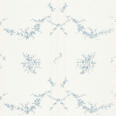 Ralph Lauren Wallpaper LWP66227W Tuilleries Stripe Porcelain