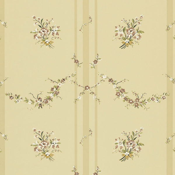 Ralph Lauren Wallpaper LWP66228W Tuilleries Stripe Tea
