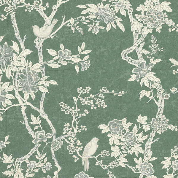 Ralph Lauren Wallpaper LWP66515W Marlowe Floral Sage