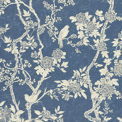 Ralph Lauren Wallpaper LWP66516W Marlowe Floral Cornflower