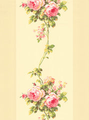 York LY4305 Casabella Rose Stripe Wallpaper