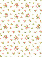 York LY4314 Casabella Mini Rose Toss Wallpaper