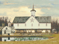 York Wallpaper MP4925MCB Star Barn Mural