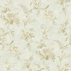 York NK2002 Nantucket Floral Trail Wallpaper