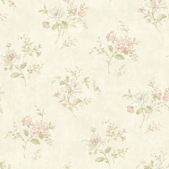 York NK2008 Nantucket Floral Bouquet Wallpaper