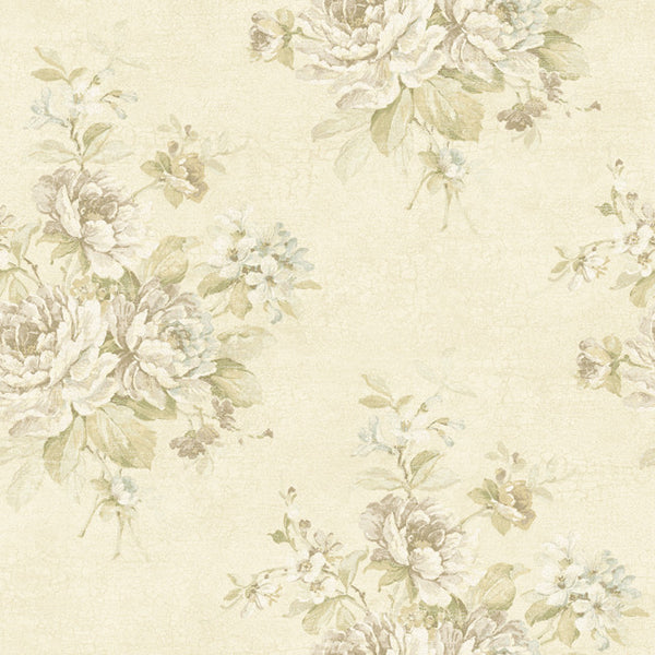 York NK2026 Nantucket Bouquet Wallpaper