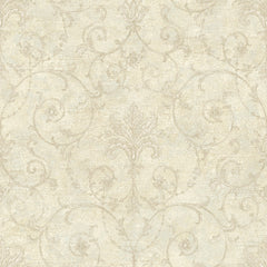 York NK2036 Nantucket Baroque Allover Wallpaper