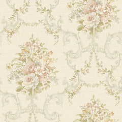 York NK2080 Nantucket Floral & Ornamental Wallpaper