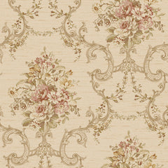 York NK2083 Nantucket Floral & Ornamental Wallpaper