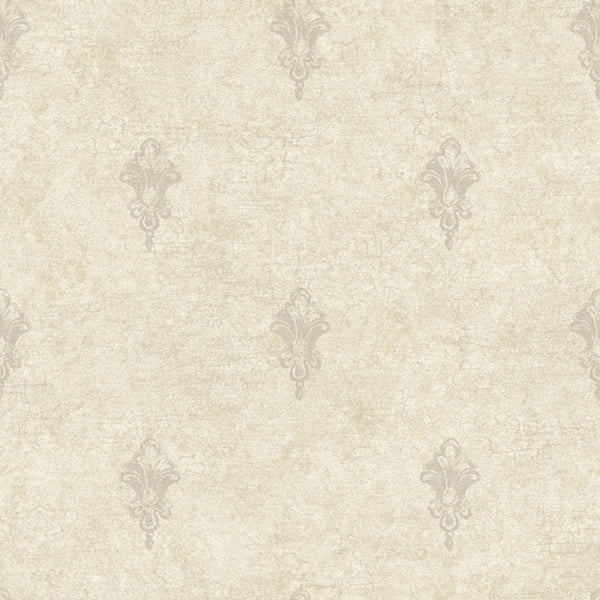 York NK2095 Nantucket Ornamental Toile Spot Wallpaper