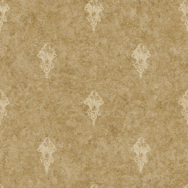 York NK2099 Nantucket Ornamental Toile Spot Wallpaper