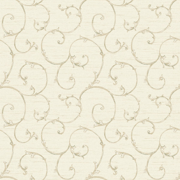 York NK2149 Nantucket Small Decorative Scroll Wallpaper