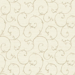 York NK2149 Nantucket Small Decorative Scroll Wallpaper