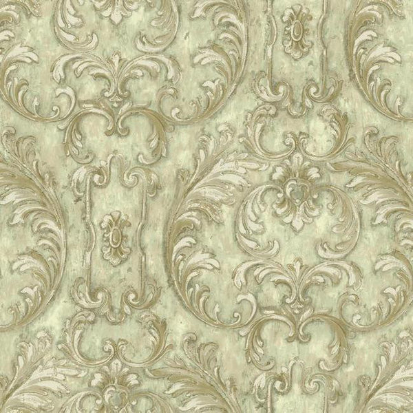 York NV6000 Baton Rouge Valentino Ornamental Wallpaper