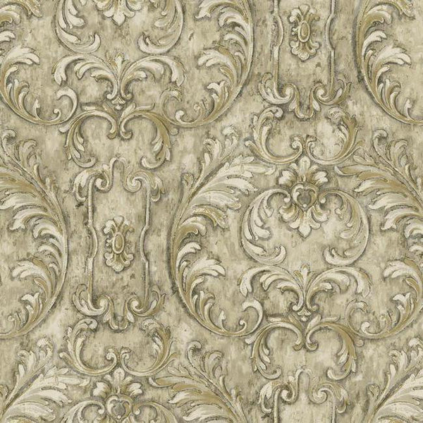 York NV6003 Baton Rouge Valentino Ornamental Wallpaper