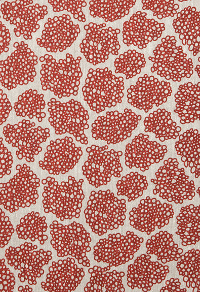 FSchumacher Fabric OODLES-SCARLET Oodles Scarlet