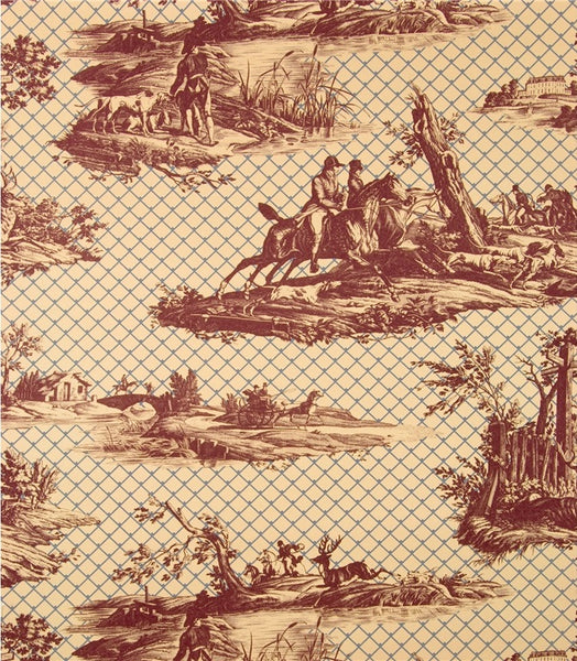 Lee Jofa Wallpaper P2002002.510 Lj Lj La Chasse A Jou Aubergi