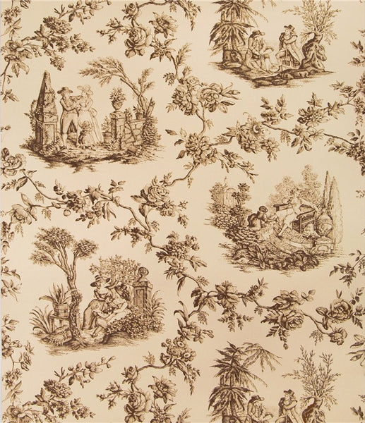 Lee Jofa Wallpaper P2002004.68 Four Seasons-W Sepia
