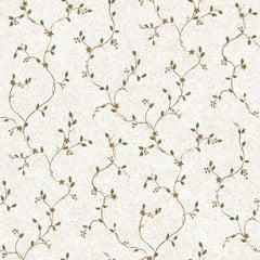 York PC4129 Folk Heart II Mini Star Vine Wallpaper