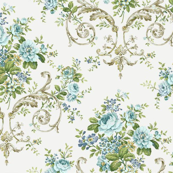 York Wallpaper PN0402 Neoclassic Floral