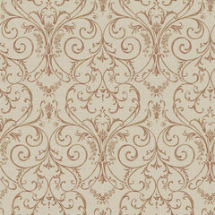 York Wallpaper PN0417 Scroll Damask
