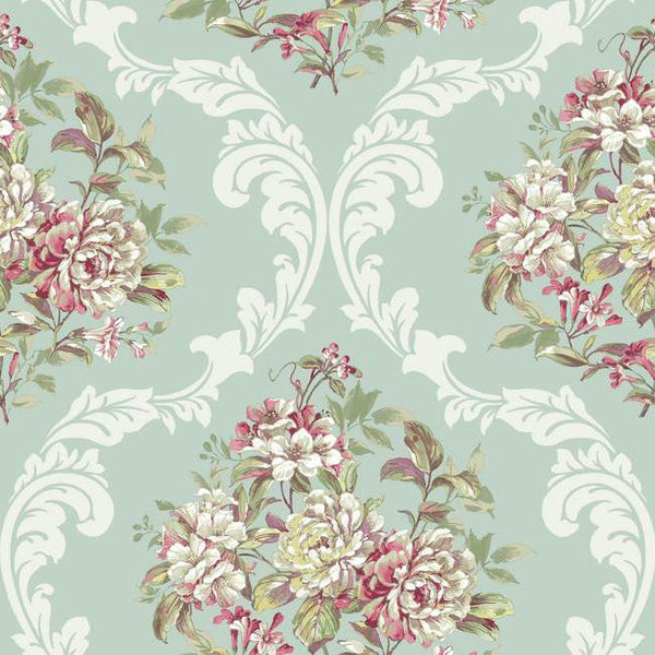 York Wallpaper PN0452 Framed Bouquet
