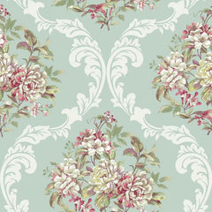 York Wallpaper PN0452 Framed Bouquet