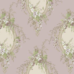 York Wallpaper PN0464 Floral Cameo
