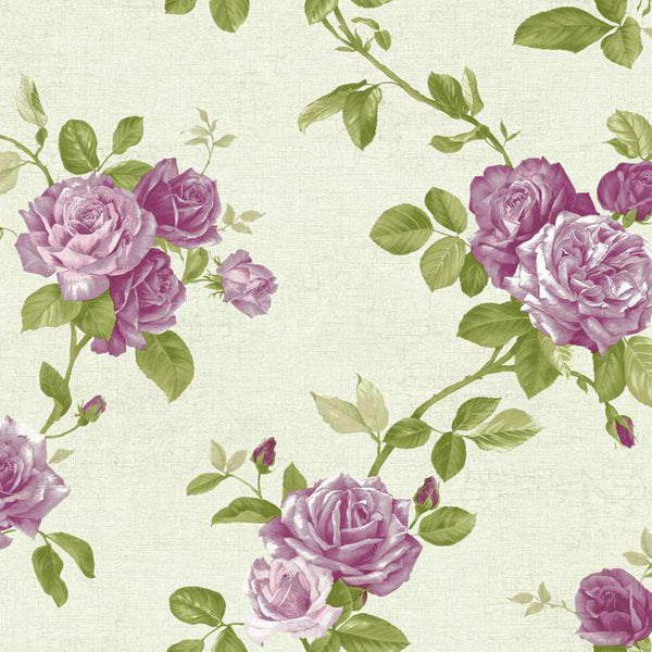 York Wallpaper PN0474 Rose Trail