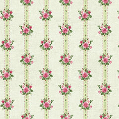 York Wallpaper PN0489 Rose Stripe