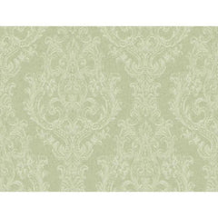 York PS3880 Green Book Detailed Damask Wallpaper