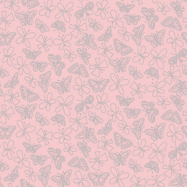 York PW4024 Girl Power 2 Glitter Butterfly Wallpaper