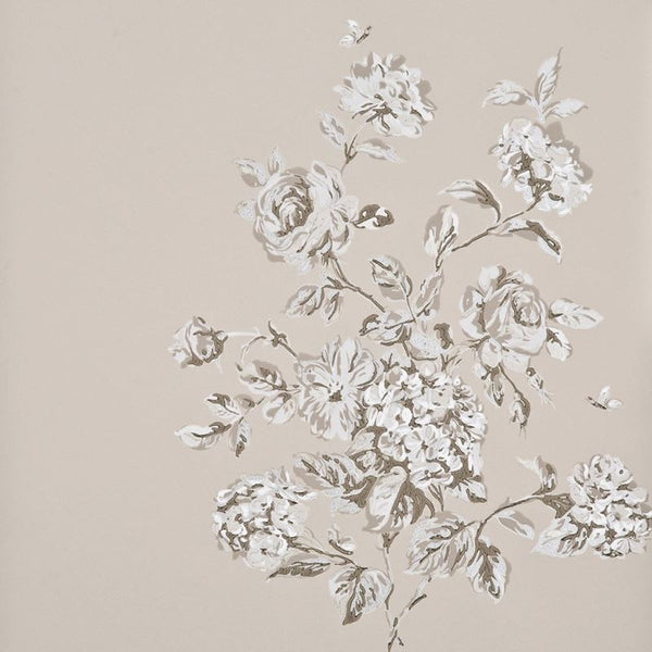 Baker Lifestyle Wallpaper PW78003.3 Mottisfont Ivory/Stone